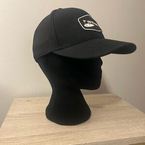 Black Mesh Trucker Hat